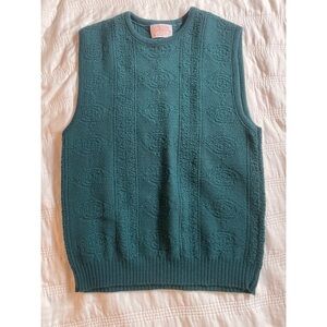 Vintage ✨ Green Pendleton wool sweater vest